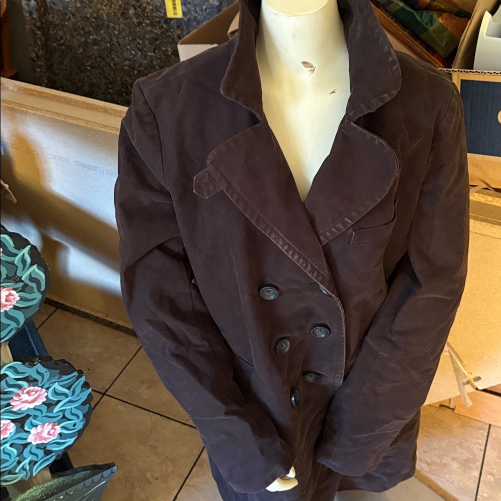 GAP XL TALL fully lined,double breasted,unconstructed blazer coat soft LNC - Picture 1 of 15